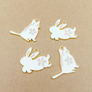 10pcs enamel rabbit charm cat charm for jewelry making earring pendant fashion charm bracelet charm animal pendants
10pcs enamel rabbit charm cat charm for jewelry making earring pendant fashion charm bracelet charm animal pendants