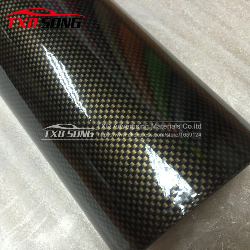 10/20/30/40/50/60X152CM Gold square 2D Car Sticker Carbon Fiber Film DIY Vinyl Film Auto Wrapping Waterproof PVC Covering Film
10/20/30/40/50/60X152CM Gold square 2D Car Sticker Carbon Fiber Film DIY Vinyl Film Auto Wrapping Waterproof PVC Covering Film