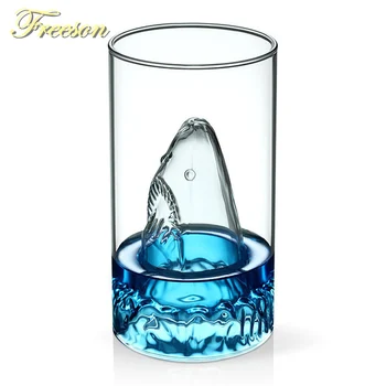 Creative Surprising Shark Double Wall Glass Cup 350ml Beer Glasses Bar Champagne Drinking Vessel Vodka Whiskey Shot Glass Mug
Creative Surprising Shark Double Wall Glass Cup 350ml Beer Glasses Bar Champagne Drinking Vessel Vodka Whiskey Shot Glass Mug