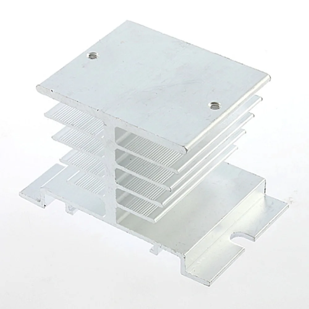 New Aluminum Heat Sink For Solid State Relay SSR Small Type Heat Dissipation Brand New Hot Selling
New Aluminum Heat Sink For Solid State Relay SSR Small Type Heat Dissipation Brand New Hot Selling