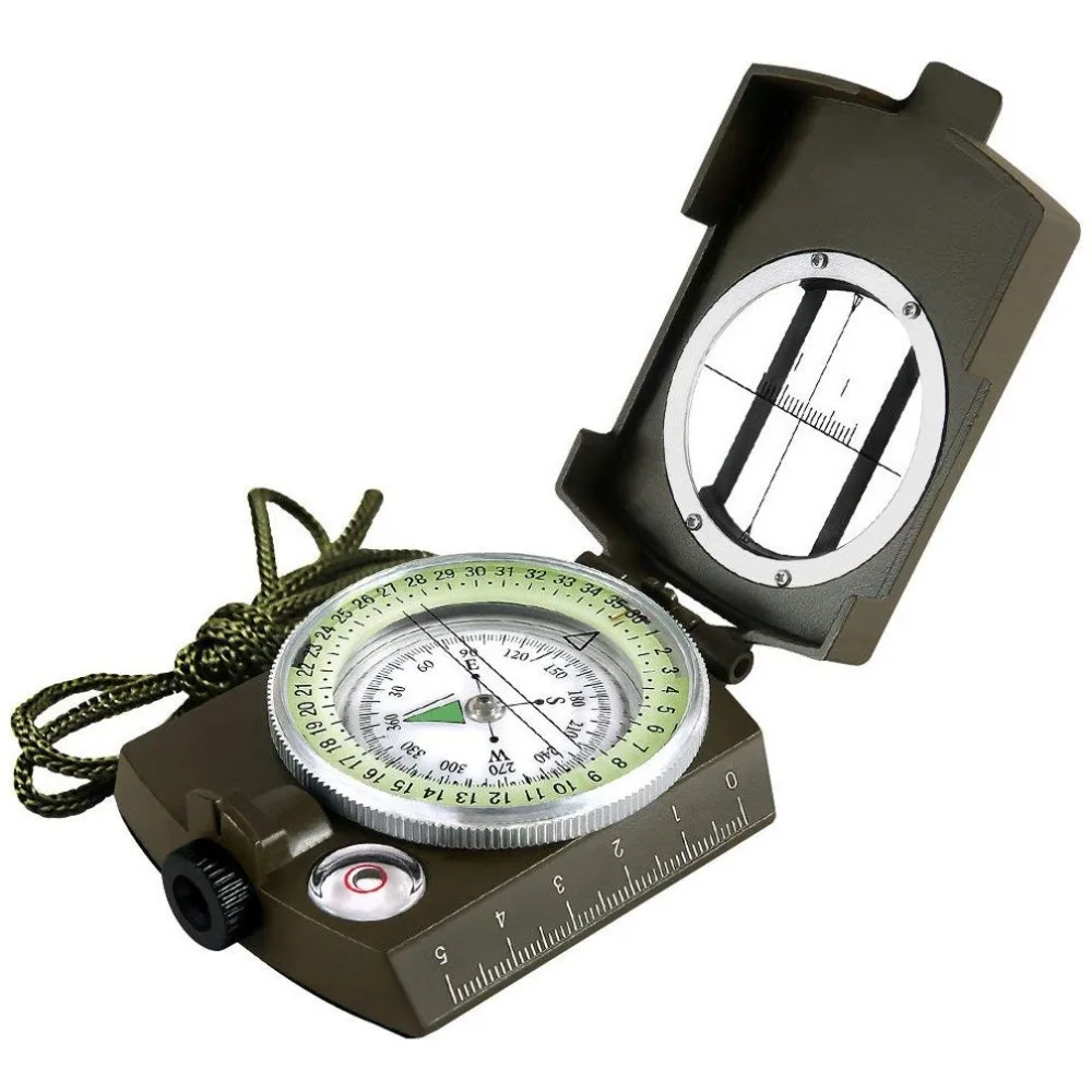 Camping Survival Compass Military Sighting Luminous Waterproof Compass Geological Digital Compass Outdoor Equipment Navigation
Camping Survival Compass Military Sighting Luminous Waterproof Compass Geological Digital Compass Outdoor Equipment Navigation