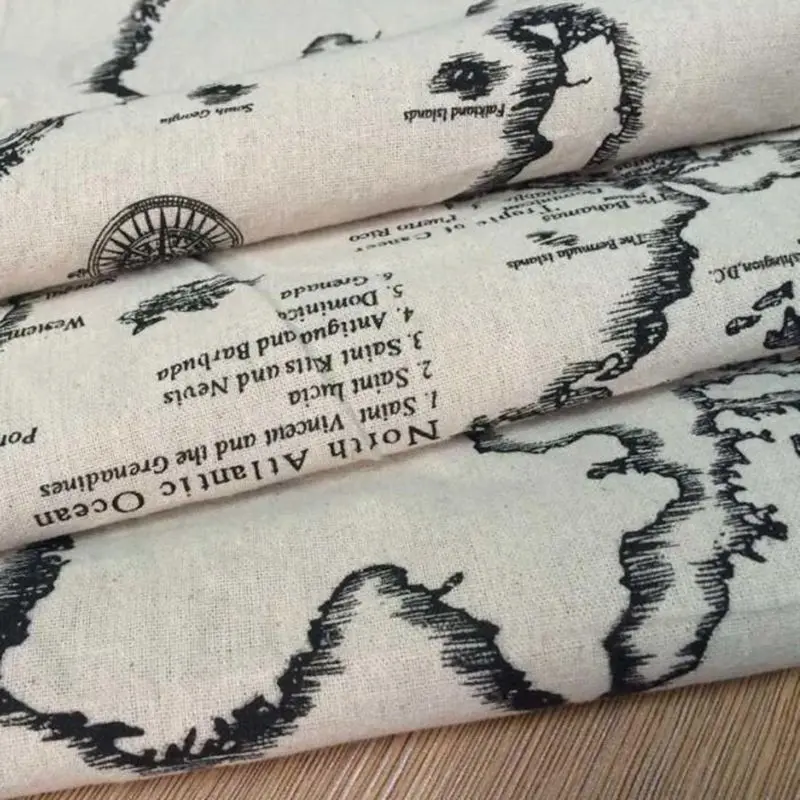 Printed linen blend fabric for DIY patchwork for cup mat or storage bag and pillow case L02
Printed linen blend fabric for DIY patchwork for cup mat or storage bag and pillow case L02