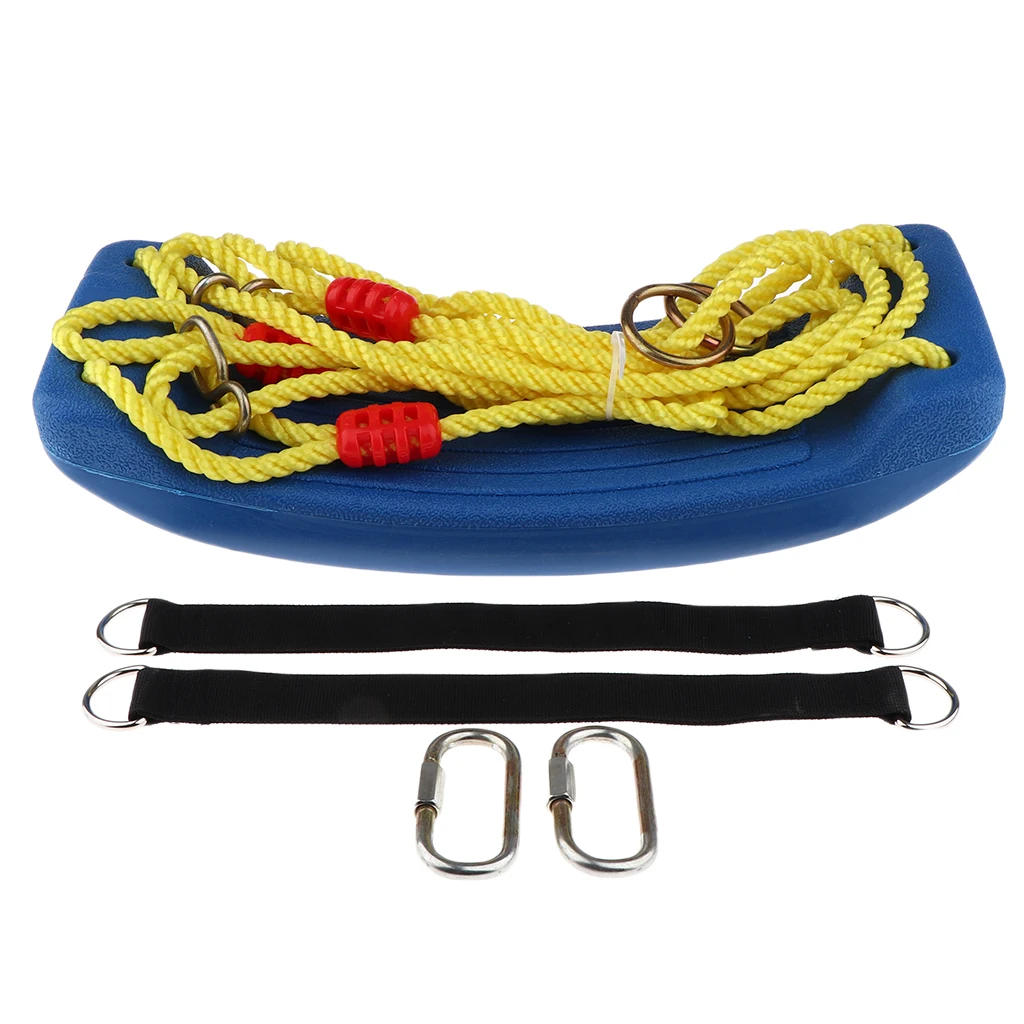 Kids Outdoor Swing Seat Set with Adjustable Ropes for Garden Playground Accs Children Indoor Swing Hanging Hammock For Kids Toy Kids Outdoor Swing Seat Set with Adjustable Ropes for Garden Playground Accs Children Indoor Swing Hanging Hammock For Kids Toy