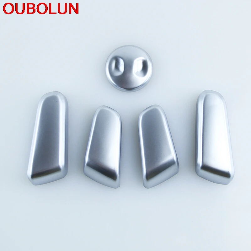 OUBOLUN ABS Chrome Inside Seat Adjust Control Switch Button Knob Cover Trim Interior Styling For Kia Sportage QL 2017 2018
OUBOLUN ABS Chrome Inside Seat Adjust Control Switch Button Knob Cover Trim Interior Styling For Kia Sportage QL 2017 2018