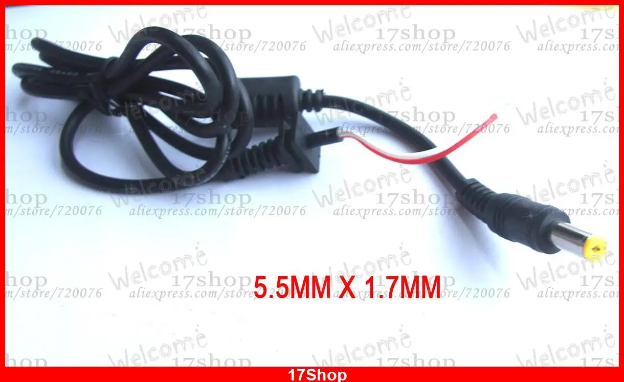 10PCS 5.5mm X 1.7mm DC Power Charger Plug Cables Connector for Notebook Computer
10PCS 5.5mm X 1.7mm DC Power Charger Plug Cables Connector for Notebook Computer