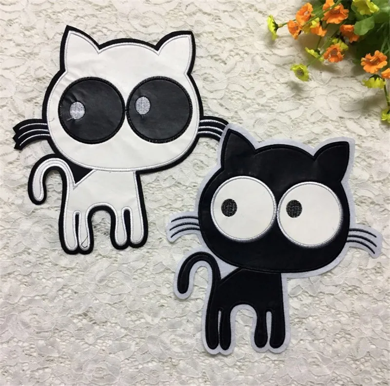 24x21cm Cat Embroidered Patches Iron on Sewing Parches for clothes applique embroidery DIY Supplies Crafts Sticker
24x21cm Cat Embroidered Patches Iron on Sewing Parches for clothes applique embroidery DIY Supplies Crafts Sticker