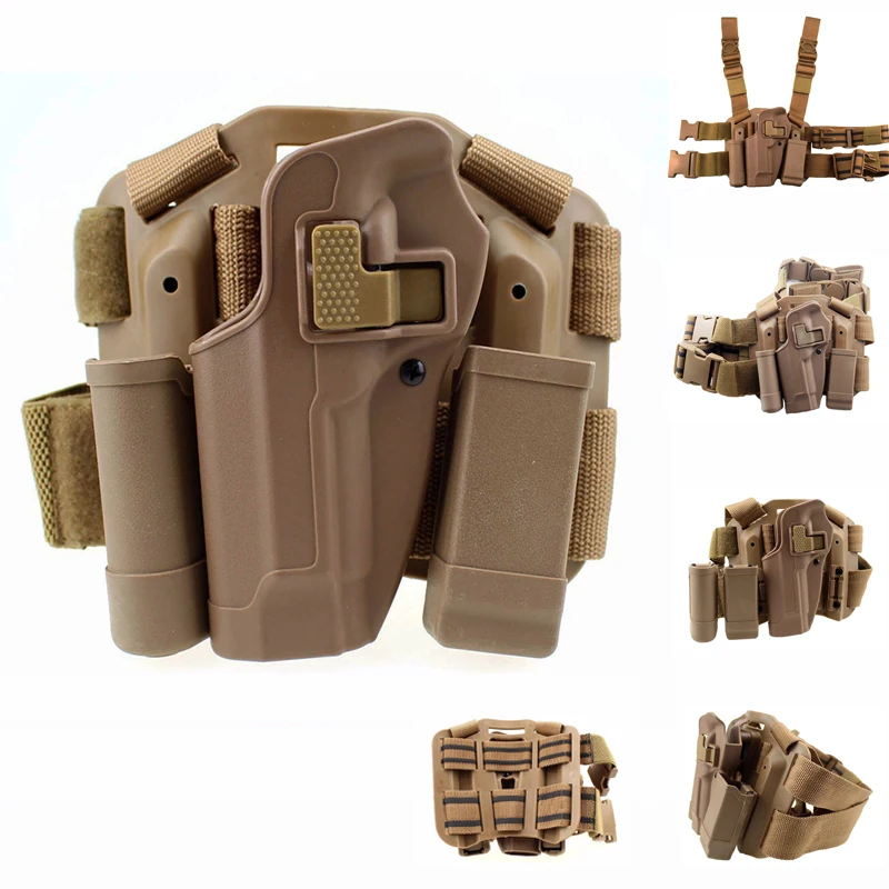 Left Hand Military Combat Gun Leg Holster Tactical Gear Hunting Airsoft Pistol Thigh Holster For Beretta M9 92 96 92fs Pistol
Left Hand Military Combat Gun Leg Holster Tactical Gear Hunting Airsoft Pistol Thigh Holster For Beretta M9 92 96 92fs Pistol