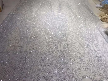With sequins French net lace,African swiss tulle mesh lace fabric high quality for dress
With sequins French net lace,African swiss tulle mesh lace fabric high quality for dress