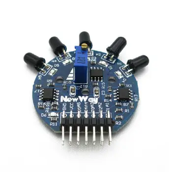 Glyduino 5 Way Flame Sensor Module Digital Analog Signal Dual Output Fire Detection Sensor Module for Arduino
Glyduino 5 Way Flame Sensor Module Digital Analog Signal Dual Output Fire Detection Sensor Module for Arduino