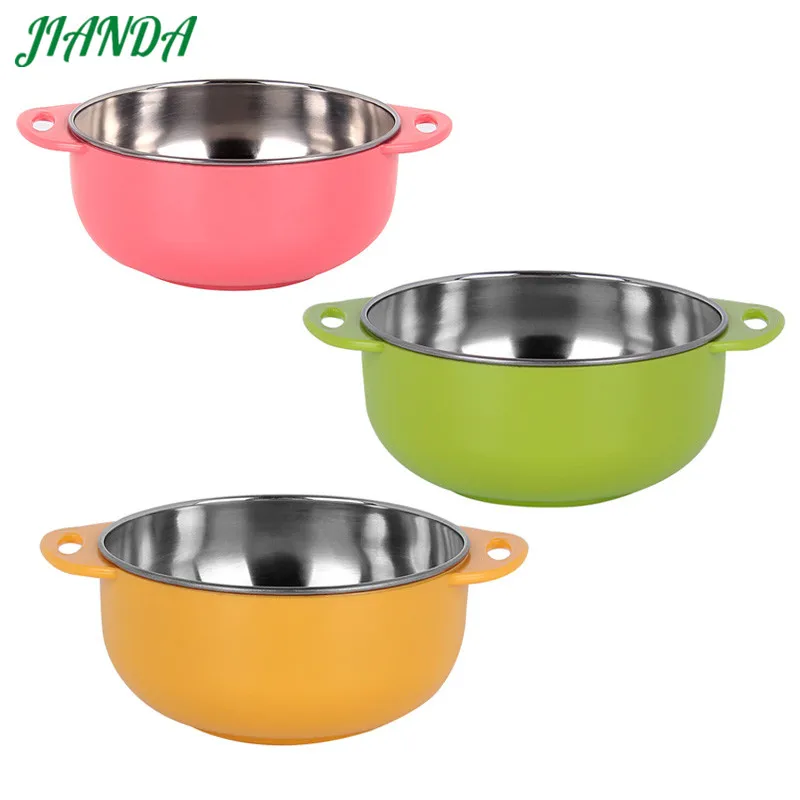 JIANDA Newest Stainless Steel Mixing or Vegetable Food Bowl With Bright Color Plastic Bowls Dishwasher Freezer Safe
JIANDA Newest Stainless Steel Mixing or Vegetable Food Bowl With Bright Color Plastic Bowls Dishwasher Freezer Safe