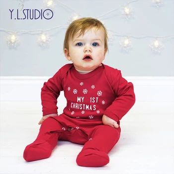 Baby Foot Romper Autumn Little Girl Cotton Christmas Costume Red Long Print Jumpsuit New Year Costume for Toddlers Boy Overalls
Baby Foot Romper Autumn Little Girl Cotton Christmas Costume Red Long Print Jumpsuit New Year Costume for Toddlers Boy Overalls