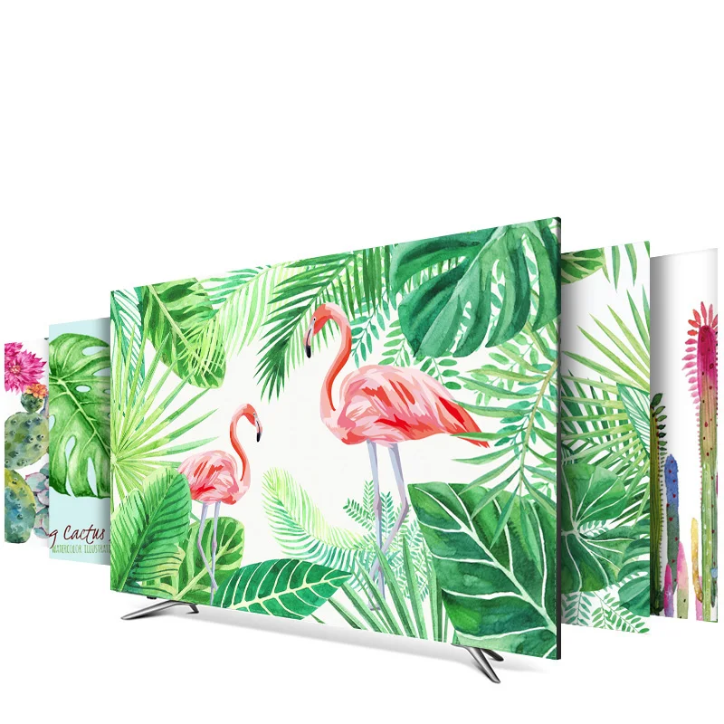 Custom Made 19" - 80" 22 inch 75 inch Screen LCD TV PC Cover Decorative Hood Curtain Palm Leave Cactus Flamingo Waterproof Green 
Custom Made 19" - 80" 22 inch 75 inch Screen LCD TV PC Cover Decorative Hood Curtain Palm Leave Cactus Flamingo Waterproof Green