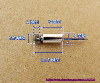 100pcs/lot! Brand new 4*8MM coreless motor 1.5V-3V 4mm vibrating motor, micro DC motor, in stock ~
100pcs/lot! Brand new 4*8MM coreless motor 1.5V-3V 4mm vibrating motor, micro DC motor, in stock ~