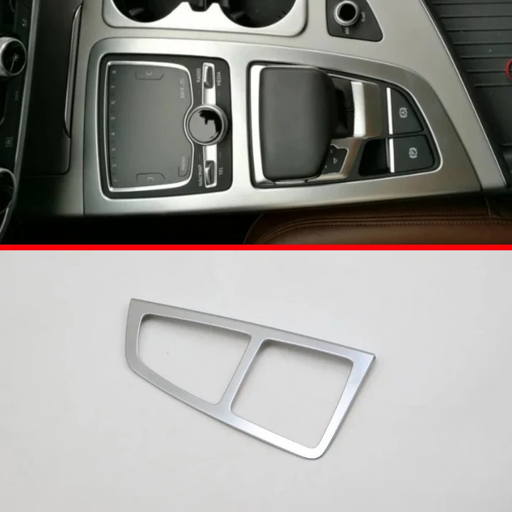 ABS Pearl Chrome Interior Gearshift Knob Panel Cover Trim For AUDI Q7 2016 2017 Car Accessories Stickers W4
ABS Pearl Chrome Interior Gearshift Knob Panel Cover Trim For AUDI Q7 2016 2017 Car Accessories Stickers W4