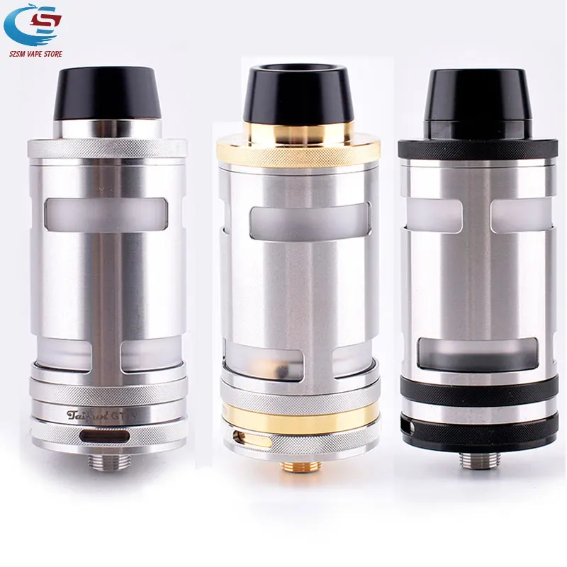 

Original TF GT4 25mm 316SS Taifun RTA Rebuildable Tank Atomizer 5.0ML Tank Spray for Vaporizer Mods