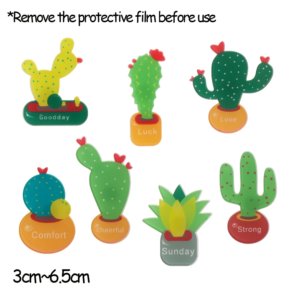 1Pair Acrylic Succulents Potted Pattern Refrigerator Simulated Plant Decal Magnetic Sticker Cactus Bonsai Fridge Magnets
1Pair Acrylic Succulents Potted Pattern Refrigerator Simulated Plant Decal Magnetic Sticker Cactus Bonsai Fridge Magnets