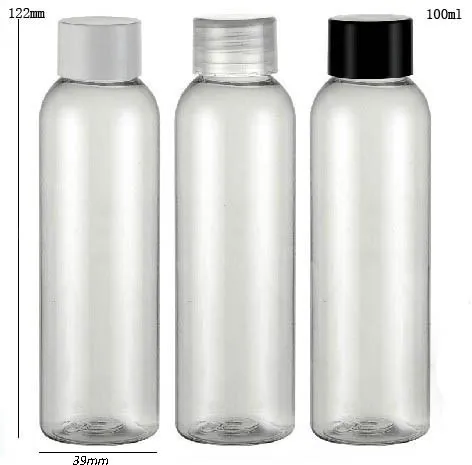 24 x 100ml Clear Transparent Round Shoulder Plastic Lotion Cosmetic and Shampoo Packaging with Screw Cap
24 x 100ml Clear Transparent Round Shoulder Plastic Lotion Cosmetic and Shampoo Packaging with Screw Cap