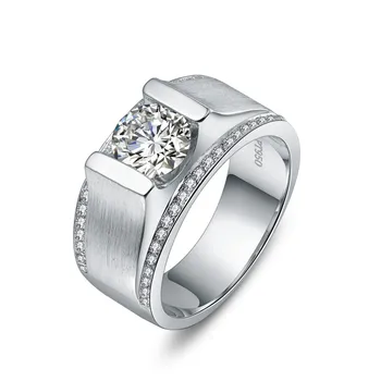 Nice-looking 1Ct Solid 14K 585 White Gold Magnificent Real Moissanite Men's Wedding Ring Authentic Sterling Gold Male Jewelry
Nice-looking 1Ct Solid 14K 585 White Gold Magnificent Real Moissanite Men's Wedding Ring Authentic Sterling Gold Male Jewelry