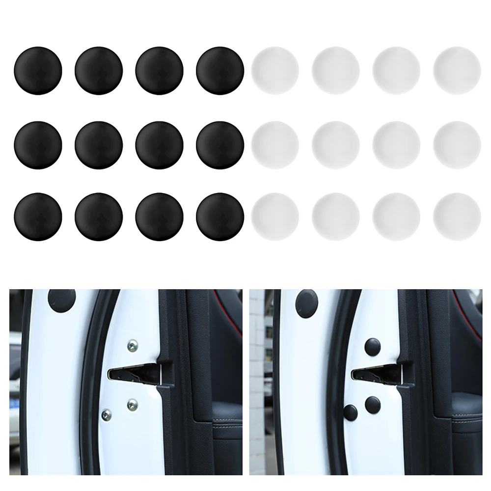 12Pcs Black/White Car Interior Door Lock Screw Protector Cover Anti-Rust Cap Trim Stickers ABS Car Accessories
12Pcs Black/White Car Interior Door Lock Screw Protector Cover Anti-Rust Cap Trim Stickers ABS Car Accessories