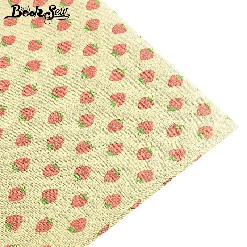 Booksew Cotton Linen Fabric Strawberry Design Telas Por Metro Cloth Tissu DIY Home Tablecloth Bag Curtain Safa Cushion Material
Booksew Cotton Linen Fabric Strawberry Design Telas Por Metro Cloth Tissu DIY Home Tablecloth Bag Curtain Safa Cushion Material