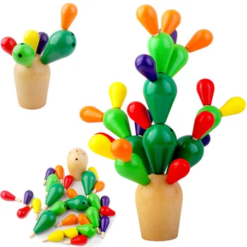 28pc/lot Cactus Wooden Building Blocks Infant Toys Exquisite Wood Toy Montessori Child Gift
28pc/lot Cactus Wooden Building Blocks Infant Toys Exquisite Wood Toy Montessori Child Gift