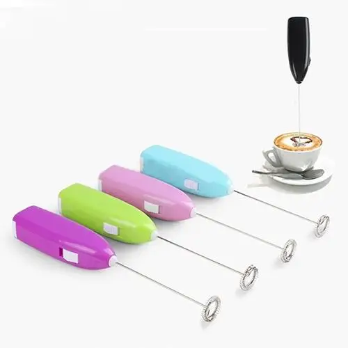 Mini Hand-Held Electric Stainless Steel Milk Frother Mixer Whisk Egg Beater Tool - Random Color
Mini Hand-Held Electric Stainless Steel Milk Frother Mixer Whisk Egg Beater Tool - Random Color