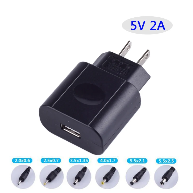 5V 2A Power Adapter Wall Charger 5V2000mA Universal Switch Power Supply DC Micro USB Type-c and 5.5*2.5mm
5V 2A Power Adapter Wall Charger 5V2000mA Universal Switch Power Supply DC Micro USB Type-c and 5.5*2.5mm