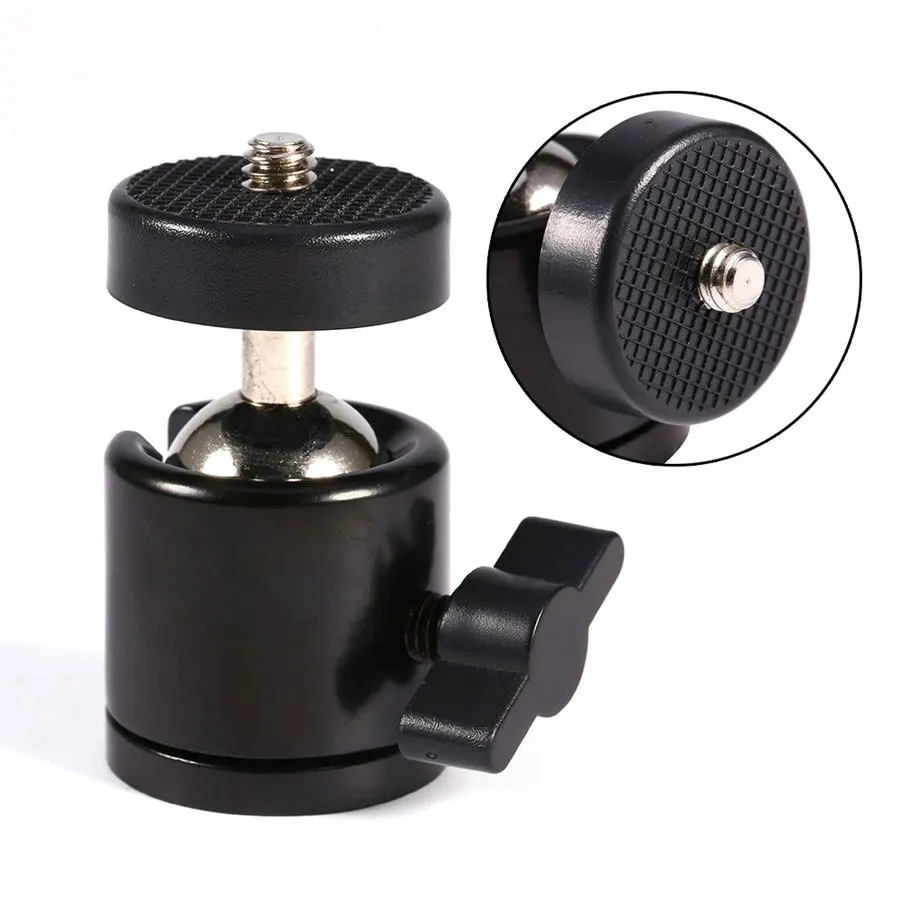 Universal Mini Tripod Ball Head Ballhead+1/4"Screw Camera Monopod Mount Stand 360 Swivel DSLR DV Camera DSLR Camera Accessories
Universal Mini Tripod Ball Head Ballhead+1/4"Screw Camera Monopod Mount Stand 360 Swivel DSLR DV Camera DSLR Camera Accessories