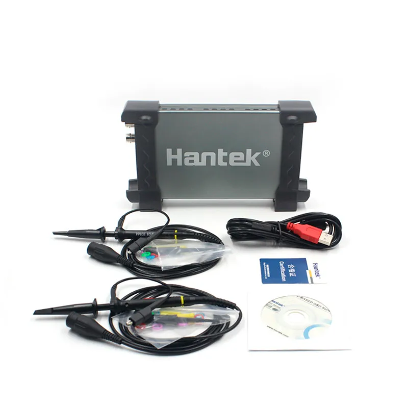 Hantek 6022BE Laptop PC USB Digital Storage Virtual Oscilloscope 2 Channels 20Mhz Handheld Portable Osciloscopio
Hantek 6022BE Laptop PC USB Digital Storage Virtual Oscilloscope 2 Channels 20Mhz Handheld Portable Osciloscopio