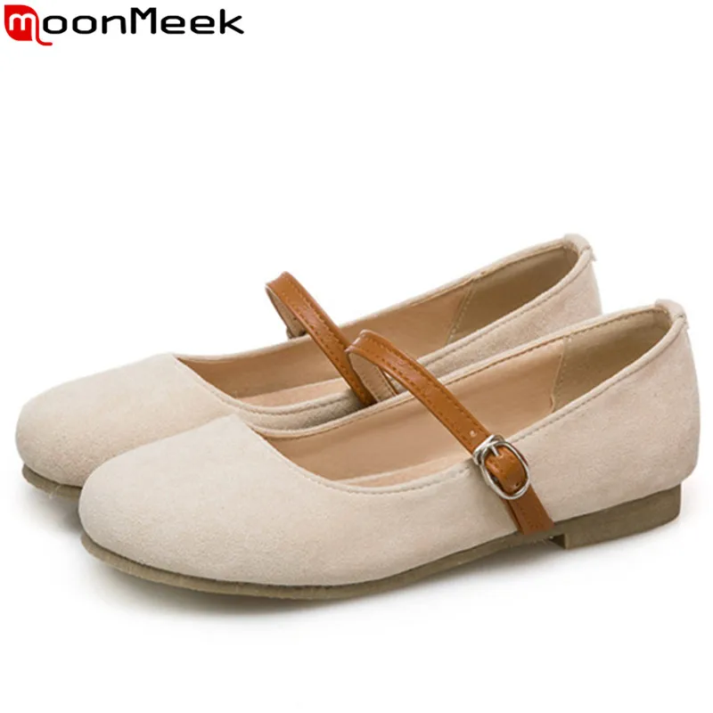 MoonMeek big size 33-43 fashion flat shoes woman round toe buckle single shoes comfortable flats women mary janes shoes 2019 new
MoonMeek big size 33-43 fashion flat shoes woman round toe buckle single shoes comfortable flats women mary janes shoes 2019 new