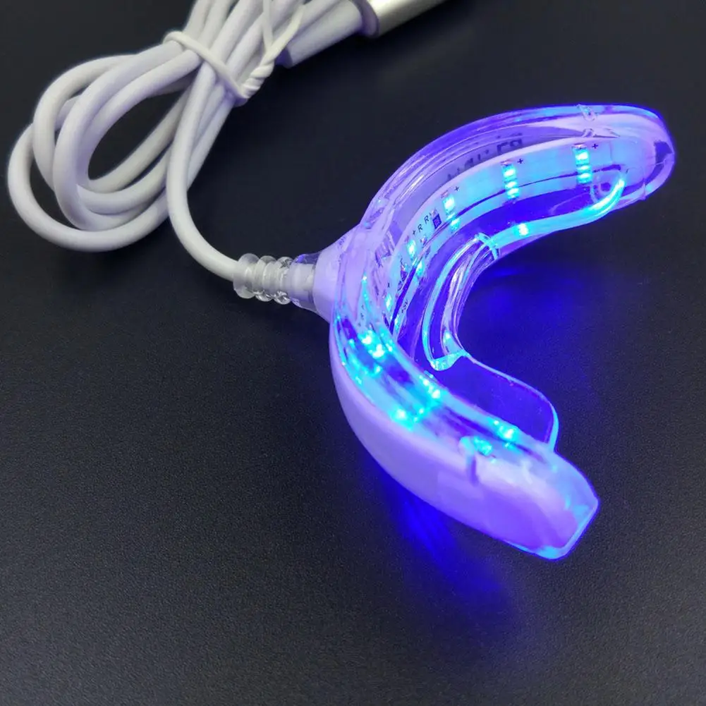 Smart LED Teeth Whitening Device 3 USB Ports For Android IOS Dental Bleaching System Tooth Whitening With Teeth Whitening Gel
Smart LED Teeth Whitening Device 3 USB Ports For Android IOS Dental Bleaching System Tooth Whitening With Teeth Whitening Gel