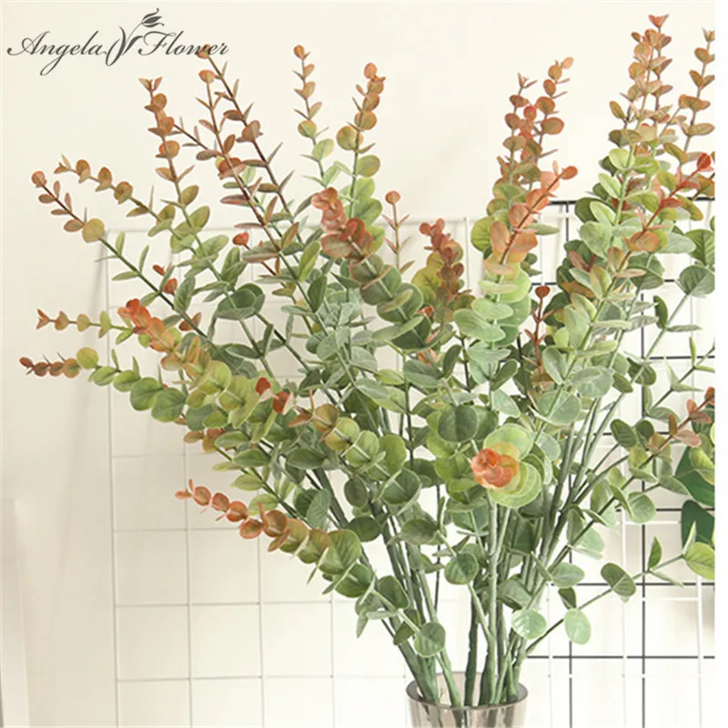 75cm 5 branches Eucalyptus INS artificial flower plant money leaf decor for home wedding table flower plant wall Christmas tree
75cm 5 branches Eucalyptus INS artificial flower plant money leaf decor for home wedding table flower plant wall Christmas tree