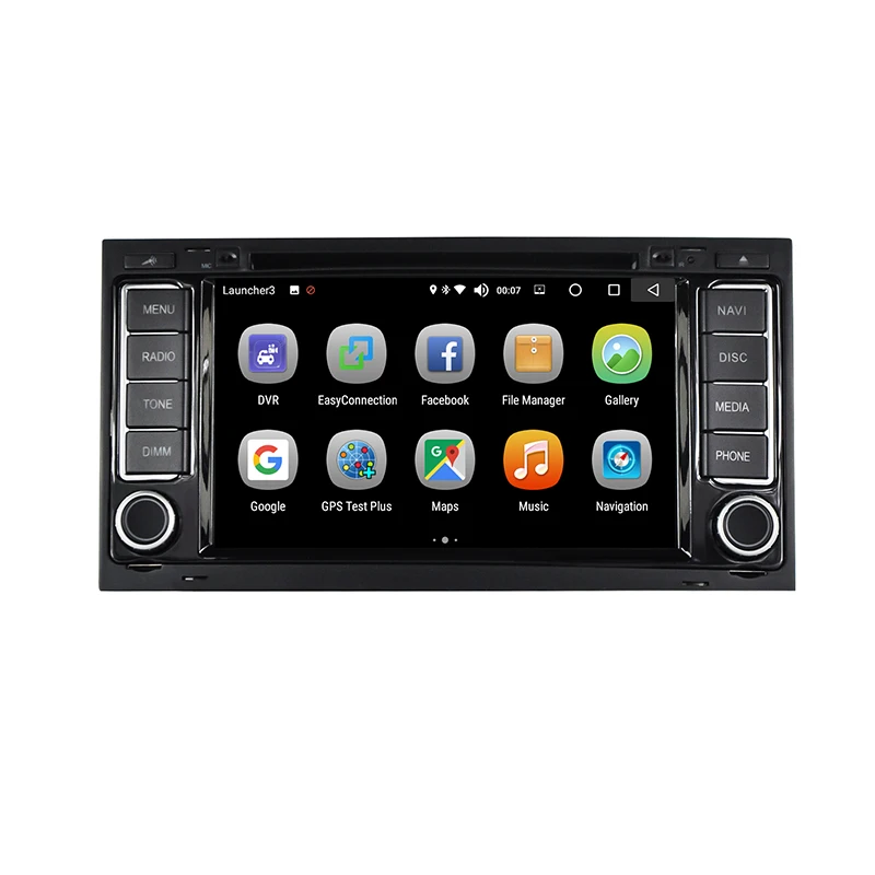 D-NOBLE Car DVD Player Stereo Radio Android 8.0 Bluetooth 7 Inch Touch screen 4GB/32GB GPS Navigation for VW Touareg Mativan T5
D-NOBLE Car DVD Player Stereo Radio Android 8.0 Bluetooth 7 Inch Touch screen 4GB/32GB GPS Navigation for VW Touareg Mativan T5
