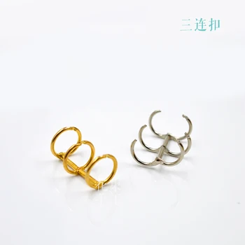 Flower Invitation Three Ring Buckle Notebook Metal Alloy Loose Leaf Clip Ring Fastener Stationery DIY Materials Craft
Flower Invitation Three Ring Buckle Notebook Metal Alloy Loose Leaf Clip Ring Fastener Stationery DIY Materials Craft
