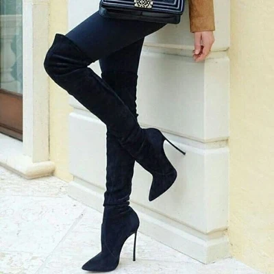 High quality real sheep suede thigh boots Fashion women's boots Autumn winter high heeled Over-the-knee boots EU35-41 size BY695
High quality real sheep suede thigh boots Fashion women's boots Autumn winter high heeled Over-the-knee boots EU35-41 size BY695