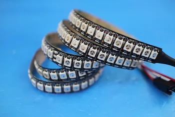 1M LED Strip Light WS2812 2812B RGB Strip 144Leds IP33 IP65 IP67 Waterproof Colorful Tape Lamp
1M LED Strip Light WS2812 2812B RGB Strip 144Leds IP33 IP65 IP67 Waterproof Colorful Tape Lamp
