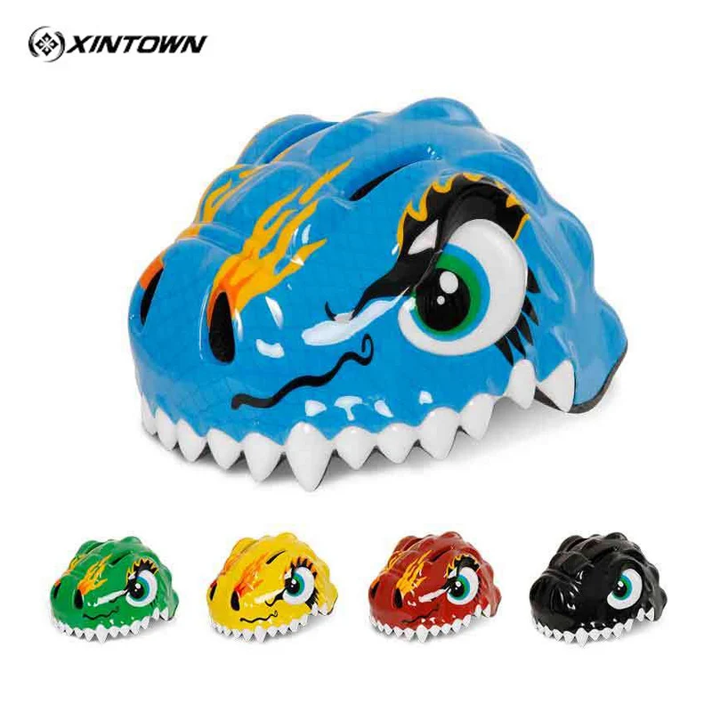XINTOWN Kids Cycling Safety Helmets Cartoon Dinosaur Helmets Ultralight EPS+PC Helmets Kids 3~8 Years Riding Helmet Protection
XINTOWN Kids Cycling Safety Helmets Cartoon Dinosaur Helmets Ultralight EPS+PC Helmets Kids 3~8 Years Riding Helmet Protection
