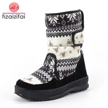 Coolcept Thick Plush Warm Woman Boots Winter Round Toe Hook Footwear Platform Female Snow Boot Mid Calf Women Shoes Size 36-41
Coolcept Thick Plush Warm Woman Boots Winter Round Toe Hook Footwear Platform Female Snow Boot Mid Calf Women Shoes Size 36-41
