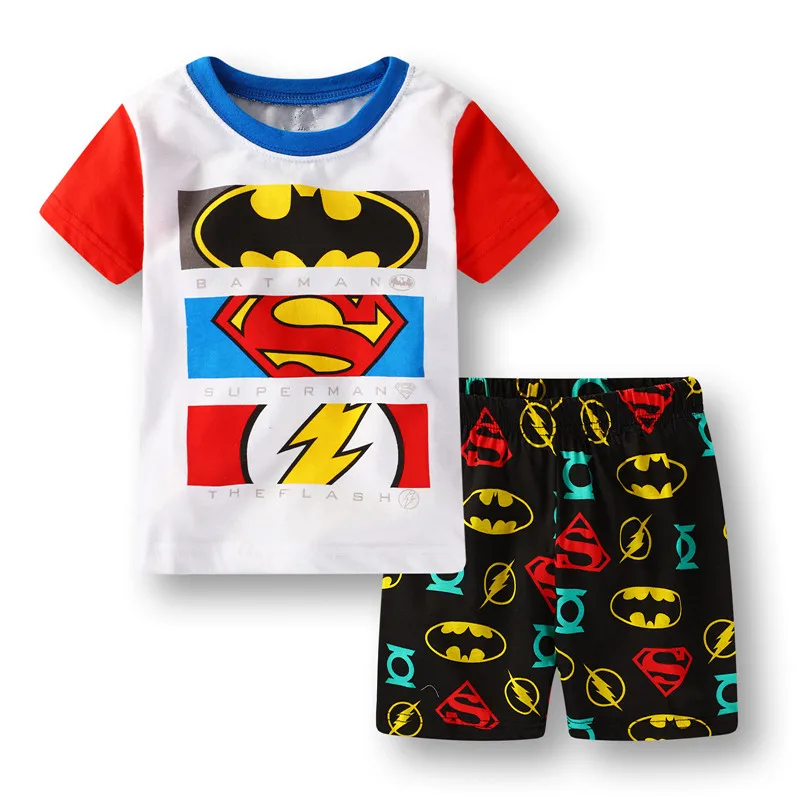 Summer Children Cartoon Pyjamas Clothing Sets Boys Girls Short Sleeve T-shirt+Shorts Sleepwear Suit Baby Kids Pajamas Set LP110
Summer Children Cartoon Pyjamas Clothing Sets Boys Girls Short Sleeve T-shirt+Shorts Sleepwear Suit Baby Kids Pajamas Set LP110