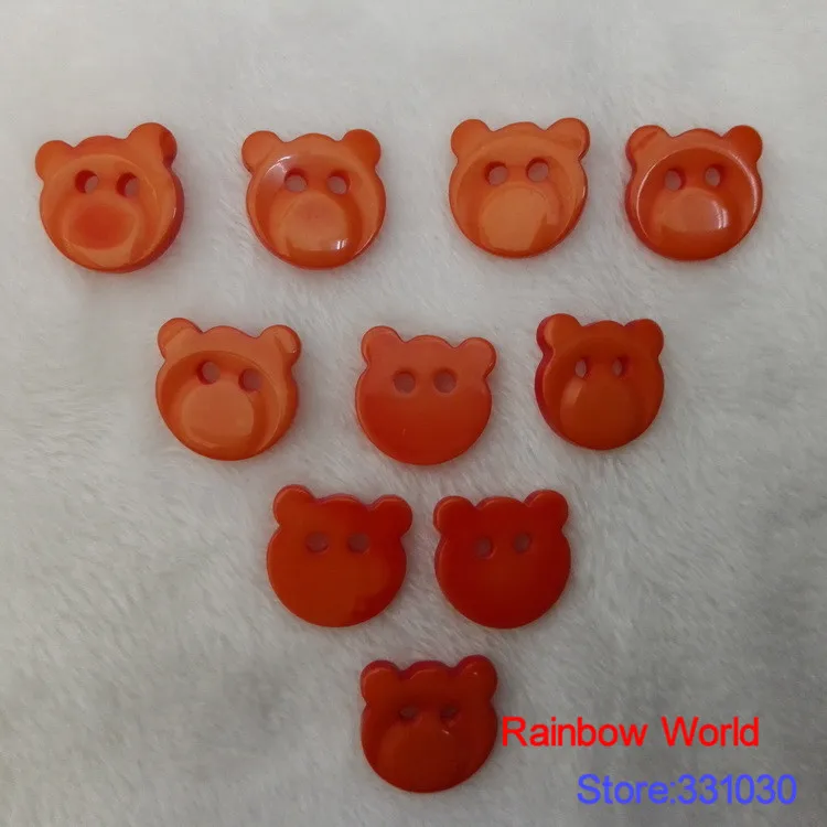 30 PCS Random Resin Sewing cloth orange bear Buttons for DIY Various Pattern Scrapbooking Knopf Round 14mm
30 PCS Random Resin Sewing cloth orange bear Buttons for DIY Various Pattern Scrapbooking Knopf Round 14mm