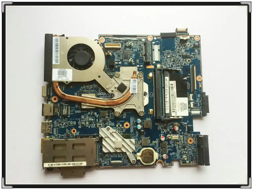 Материнская плата для ноутбука HP 4525S 613211 001 с радиатором вместо 613212 622587 +