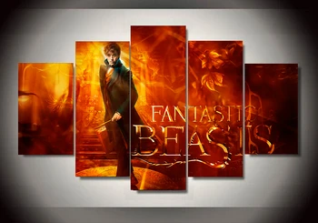High Quality 5 Panels Home Decor music BEAST Wall Art Painting For Living Room no frame
High Quality 5 Panels Home Decor music BEAST Wall Art Painting For Living Room no frame