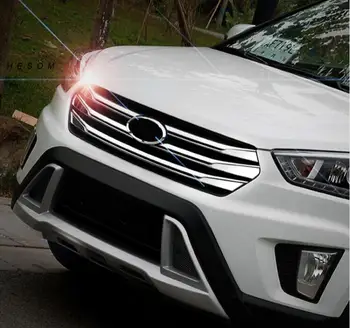 High quality 304 stainless steel grille trim 5pcs 2015 2016 2017 FOR Hyundai Creta IX25
High quality 304 stainless steel grille trim 5pcs 2015 2016 2017 FOR Hyundai Creta IX25