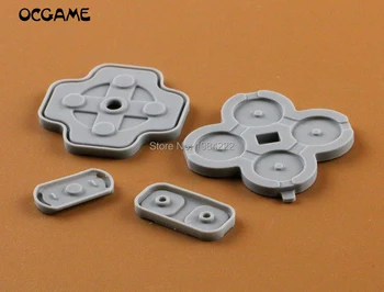 OCGAME Conductive adhesive silicone rubber pad silicone button rubber pad for NEW 3DS replacement 3set/lot
OCGAME Conductive adhesive silicone rubber pad silicone button rubber pad for NEW 3DS replacement 3set/lot