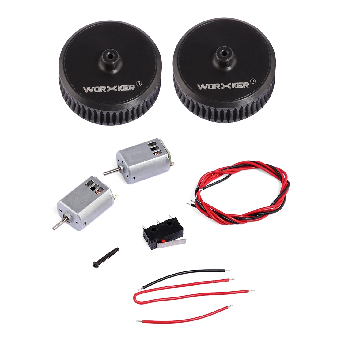 2Pcs Worker ABS Modified Straight Grained Flywheel Wheel +Worker Modified 132 Motor Set Toy Accessories for Nerf
2Pcs Worker ABS Modified Straight Grained Flywheel Wheel +Worker Modified 132 Motor Set Toy Accessories for Nerf