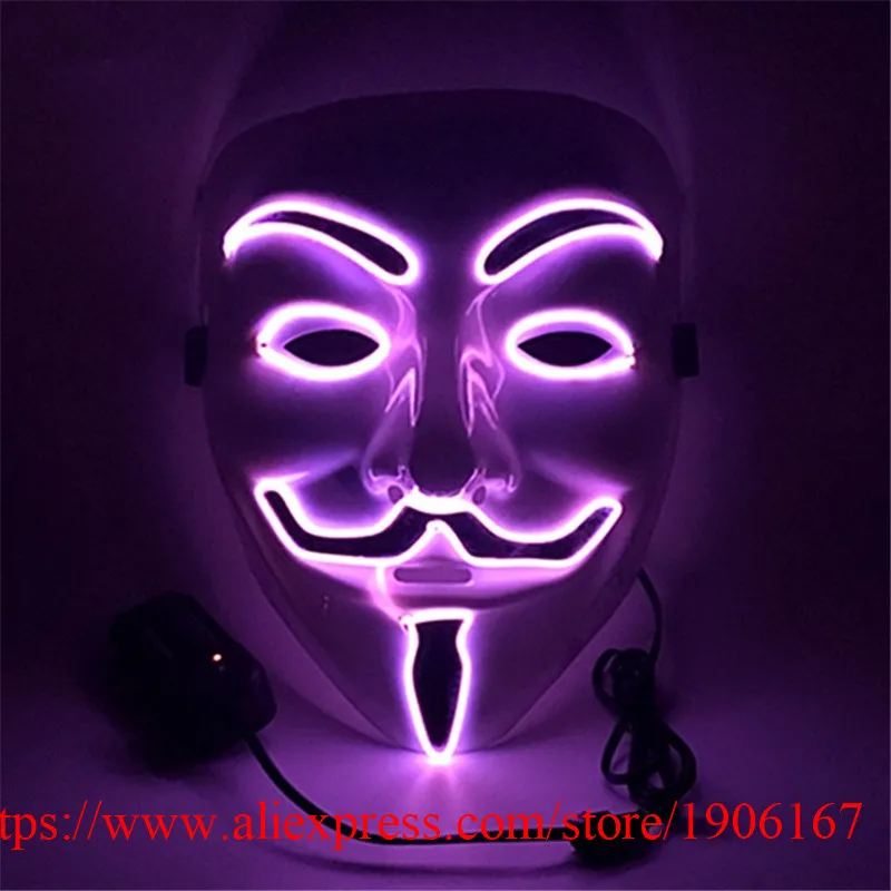 Hot Sale New Year Flash El Wire Led Glowing Beauty Christmas Party Mask Festival Event Mask
Hot Sale New Year Flash El Wire Led Glowing Beauty Christmas Party Mask Festival Event Mask