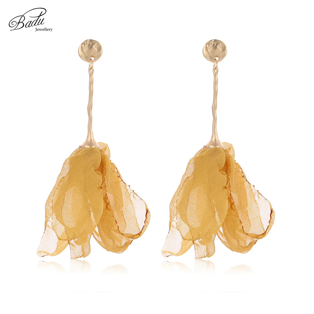 Badu Bohemian Dangle Drop Earring Yellow Yarn Pendant Long Earrings for Women Holiday Jewelry Gift for Girls Wholesale
Badu Bohemian Dangle Drop Earring Yellow Yarn Pendant Long Earrings for Women Holiday Jewelry Gift for Girls Wholesale