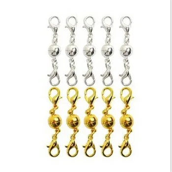 5pcs/lot lobster magnetic clasp magnet buckle ball snap connectors for necklace bracelet DIY jewelry making accessories material
5pcs/lot lobster magnetic clasp magnet buckle ball snap connectors for necklace bracelet DIY jewelry making accessories material