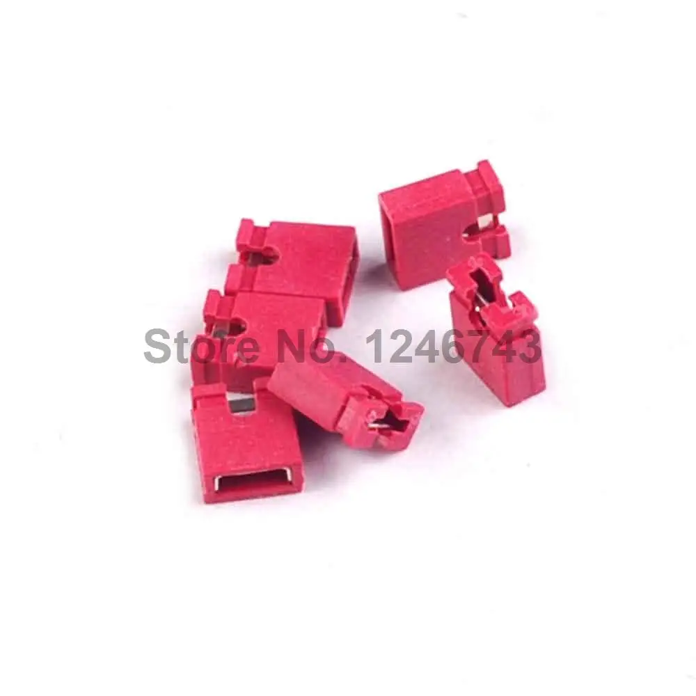 2000PCS 2.54mm Standard Circuit Board Jumper Cap Shunts Red Short Circuit Cap
2000PCS 2.54mm Standard Circuit Board Jumper Cap Shunts Red Short Circuit Cap