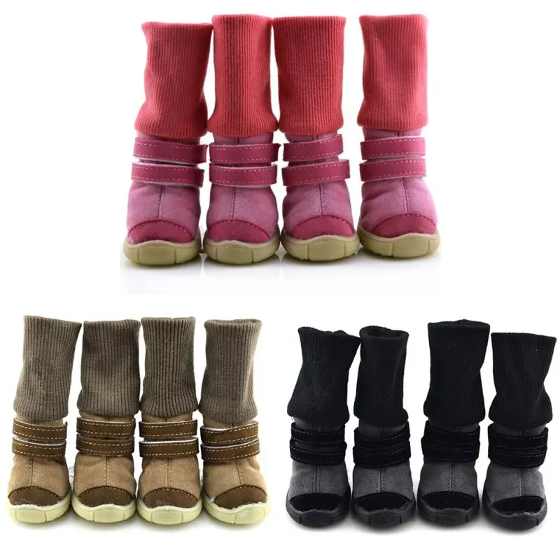 Deer Leather Dog Snow Boots Teddy Dog Shoes Winter Style Animal Winter Shoes Anti-Slip Cotton Soft Leather Waterproof Warm Boots
Deer Leather Dog Snow Boots Teddy Dog Shoes Winter Style Animal Winter Shoes Anti-Slip Cotton Soft Leather Waterproof Warm Boots